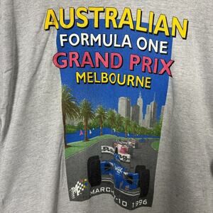 Vintage 1996 Australian Formula One F1 Grand Prix Melbourne Shirt Men’s Women’s